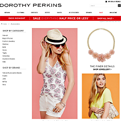 Go to Dorothy Perkins