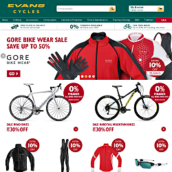 Go to Evans Cycles