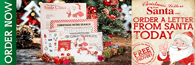 Christmas Letters from Santa - Personalised Christmas Letter from Santa Claus