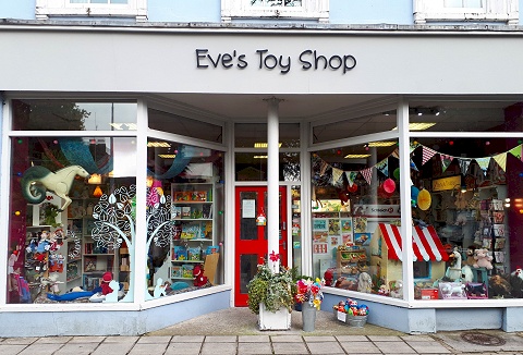 Link to the Eve's Toy Shop website